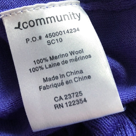 ARITZIA COMMUNITY DRESS  IN MOONMIST ORGANIC WOOL - Picture 4 of 5